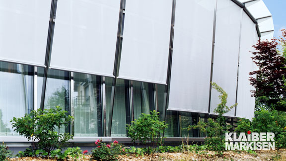 vergrößerte Ansicht Fassadenmarkise UNIVERSAL-MAXI US3910 | KLAIBER Sonnen- u. Wetterschutztechnik GmbH