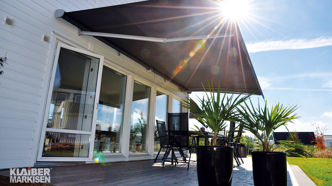 Gelenkarmmarkise SELECT S8130 | KLAIBER Sonnen- und Wetterschutztechnik GmbH