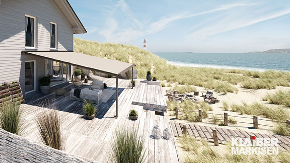 Pergolamarkise PERGOLINO P3600 | KLAIBER Sonnen- und Wetterschutztechnik GmbH